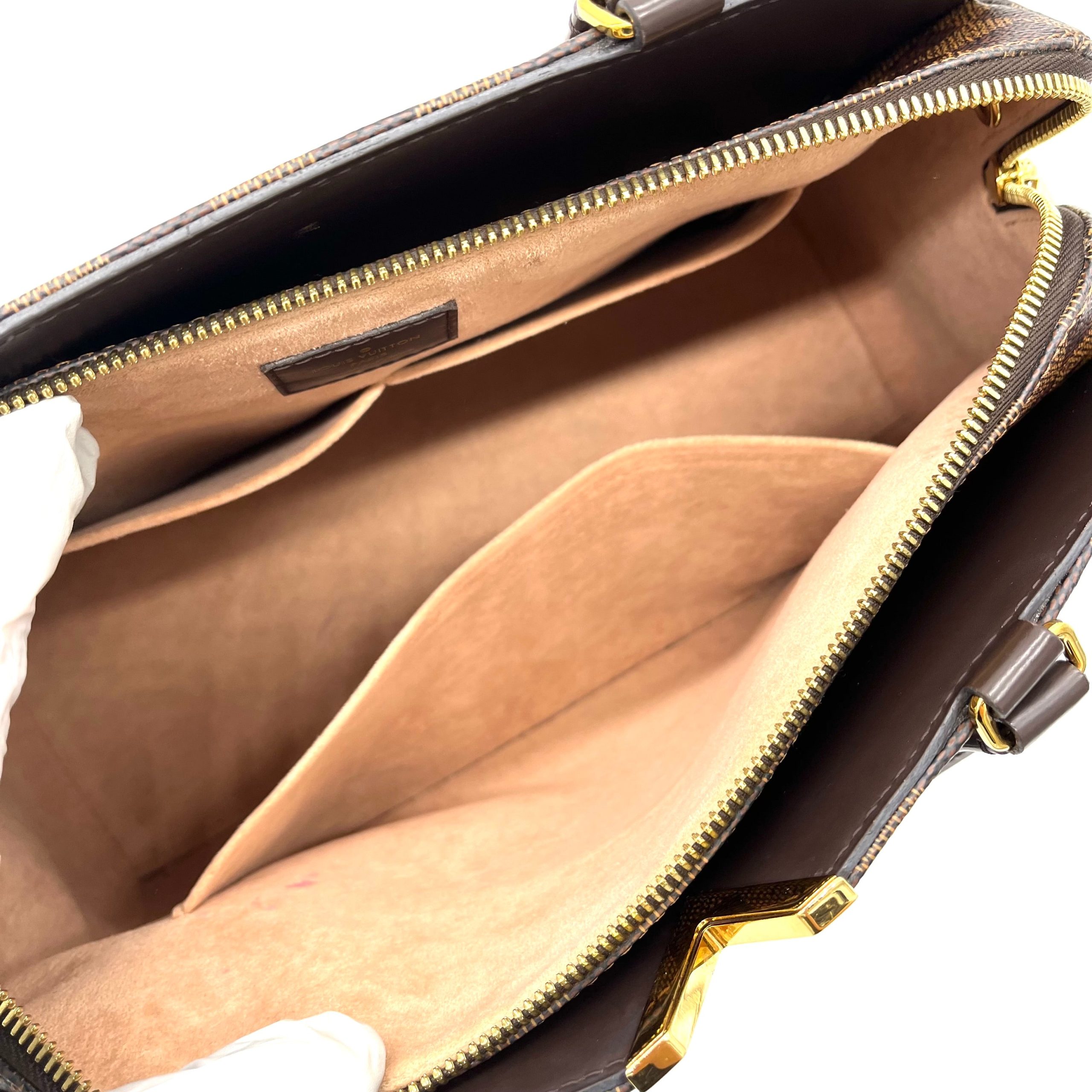 Louis Vuitton Damier Ebene Kensington Bowling Bag