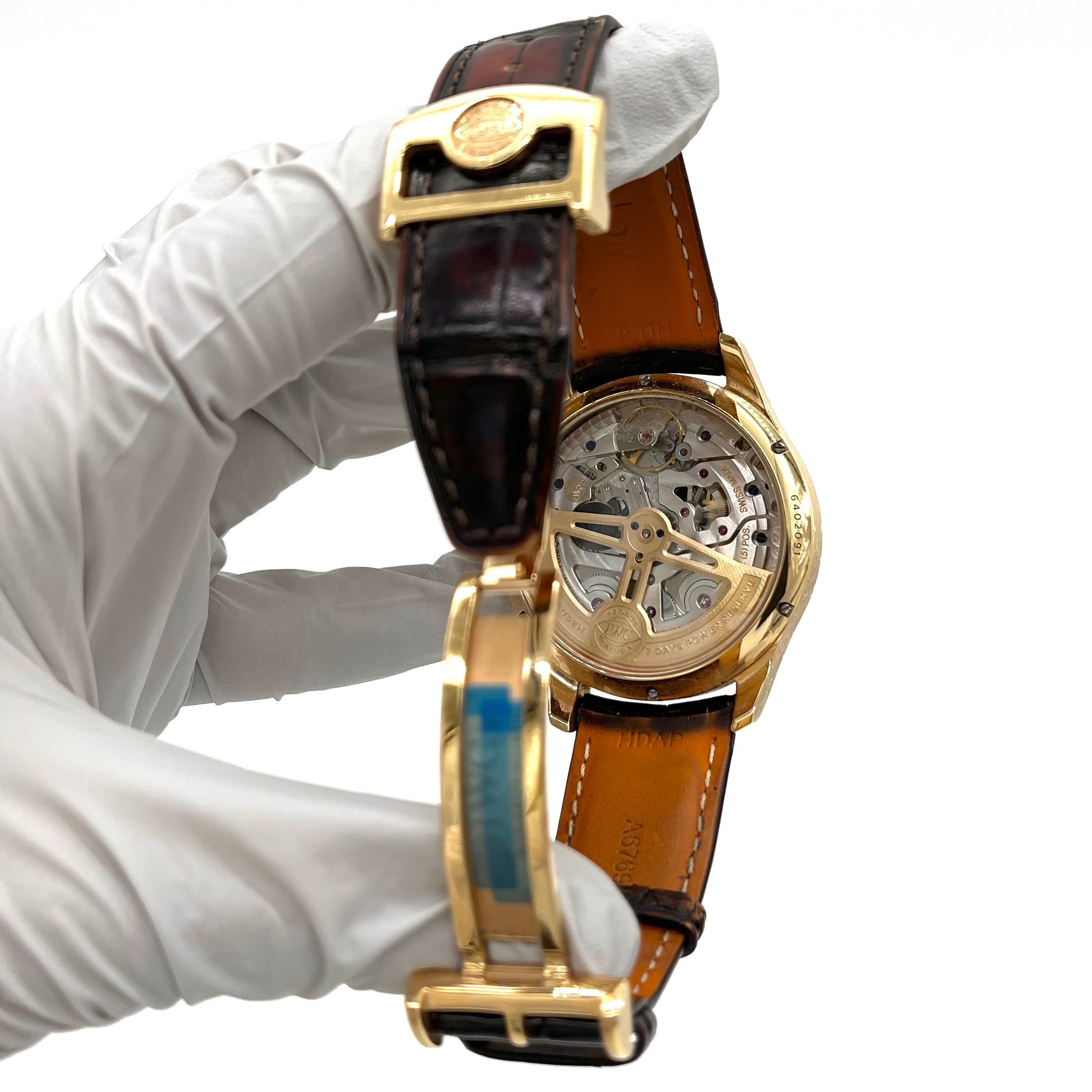 IWC Portuguese Perpetual Calendar White Dial Rose Gold IW503302 Year of 2023