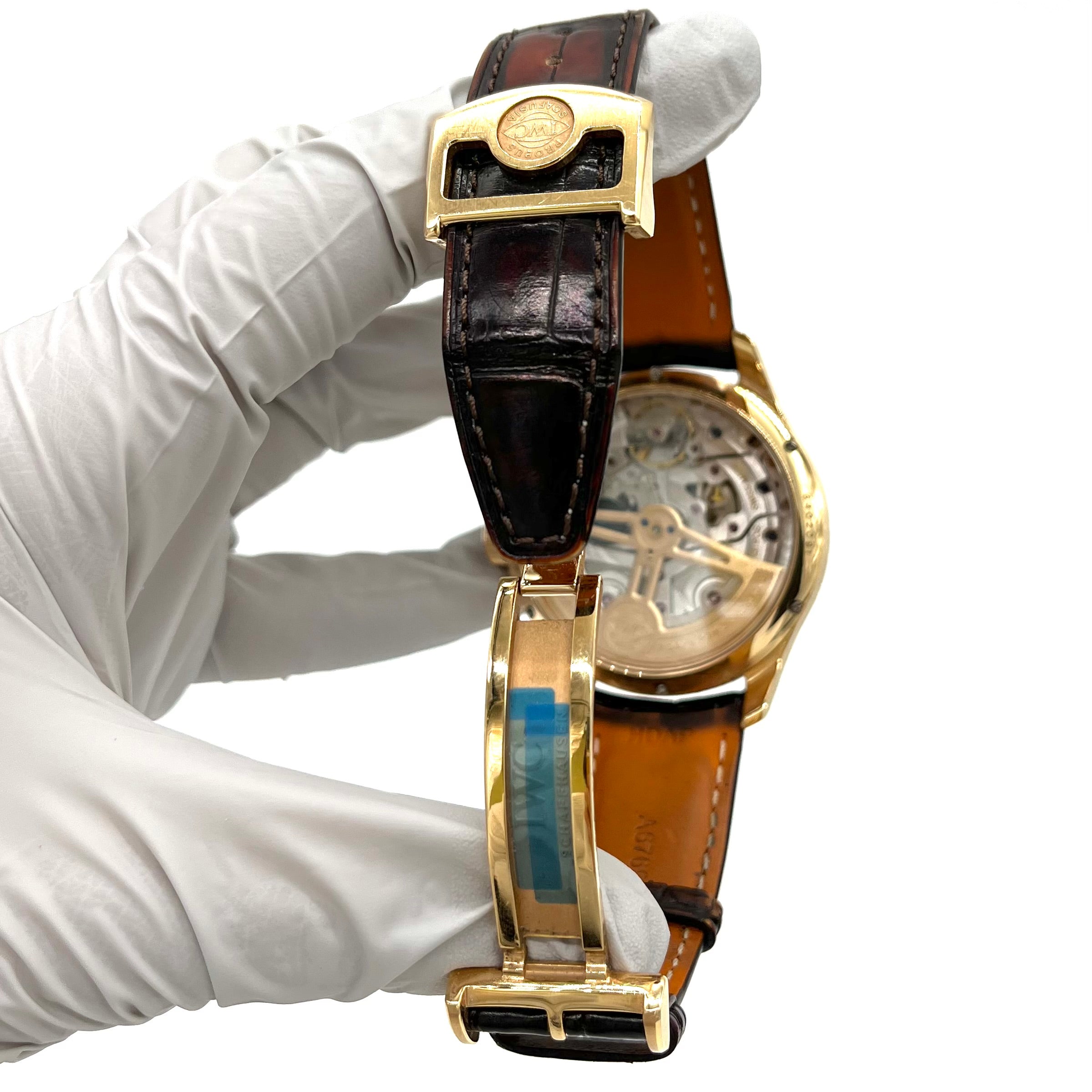 IWC Portuguese Perpetual Calendar White Dial Rose Gold IW503302 Year of 2023