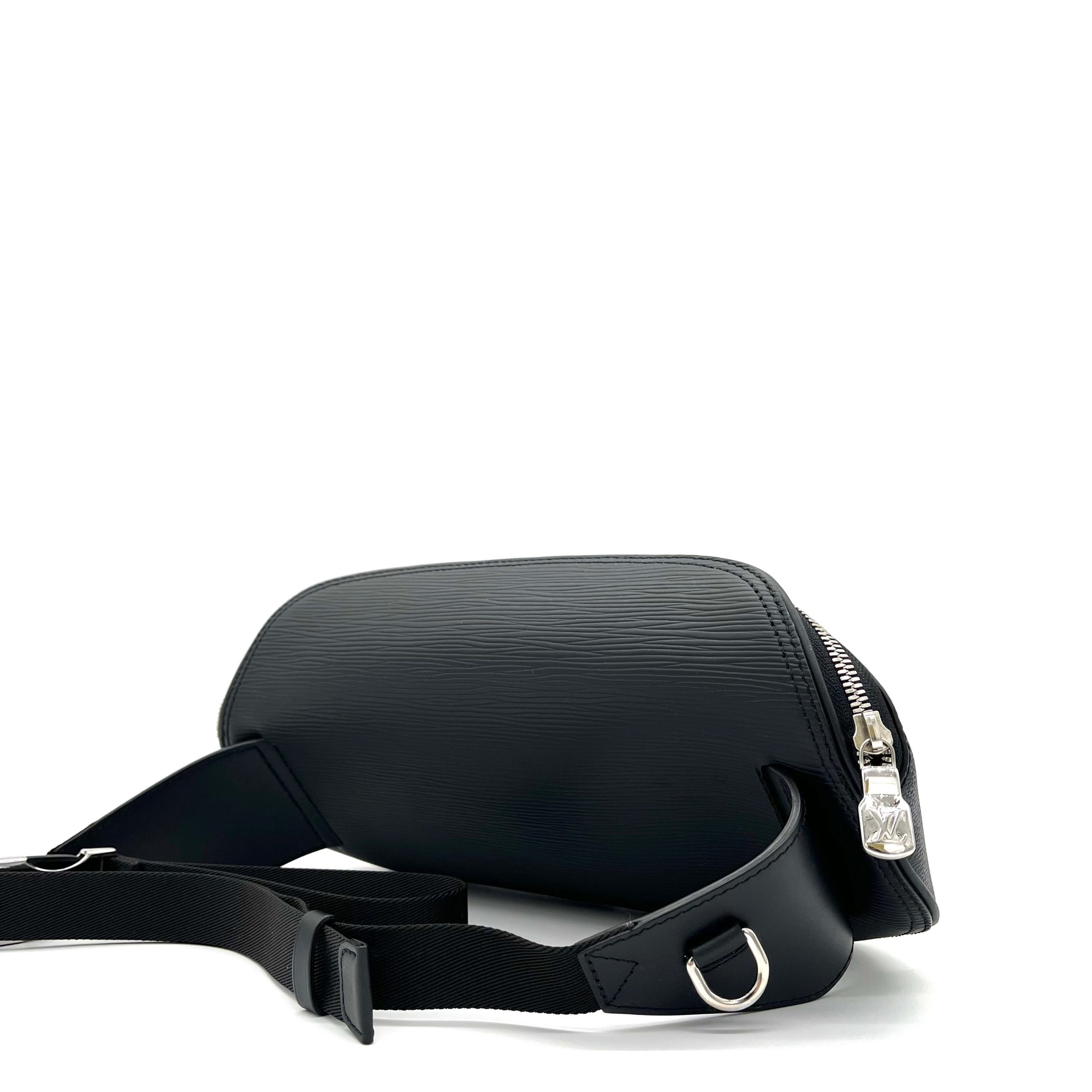 LOUIS VUITTON Epi Damier Graphite Bumbag Black