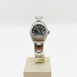 Rolex Datejust 26 Lady Dial Silver Jubilee Diamond Model #179174 Serial# D120***