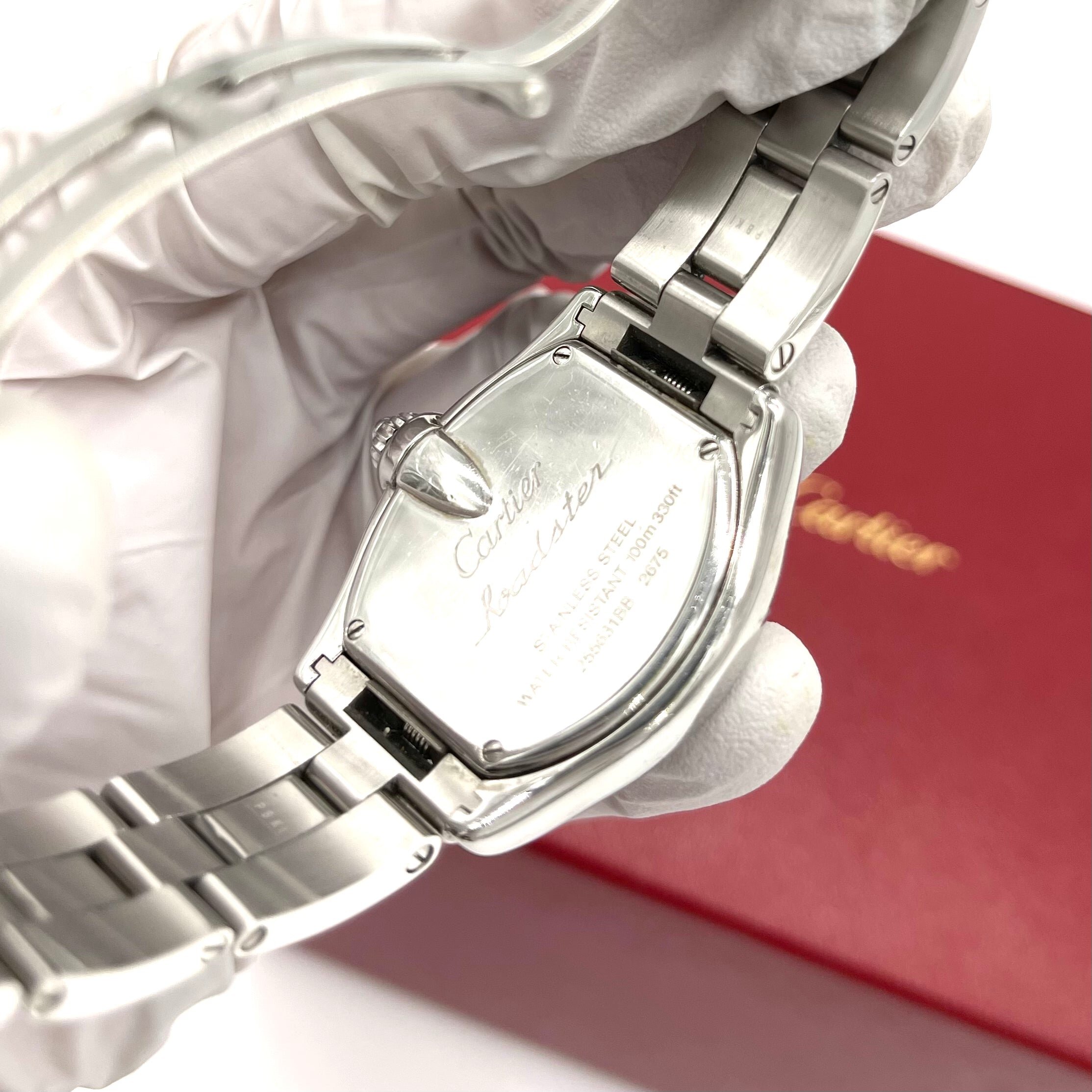 CARTIER Lady Roadster ref 2675 Pink Dial circa 2000