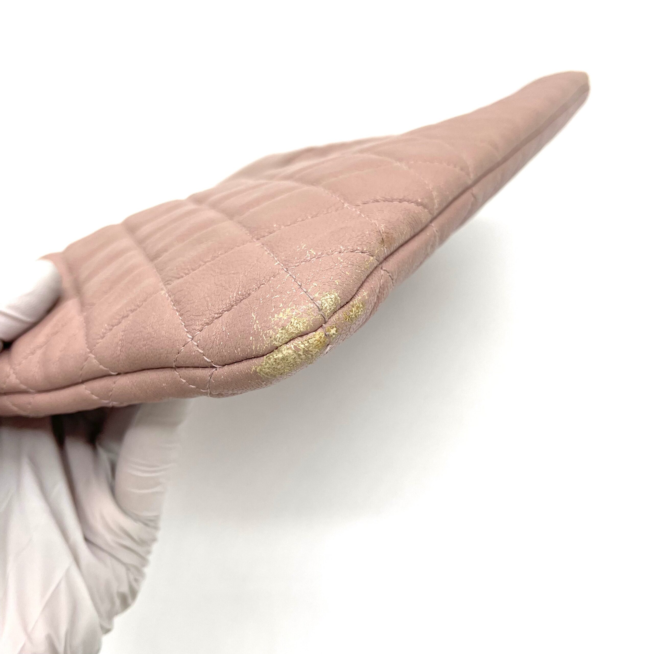 Chanel Mademoiselle Vintage O Case Clutch Quilted Sheepskin Large 2016-2017