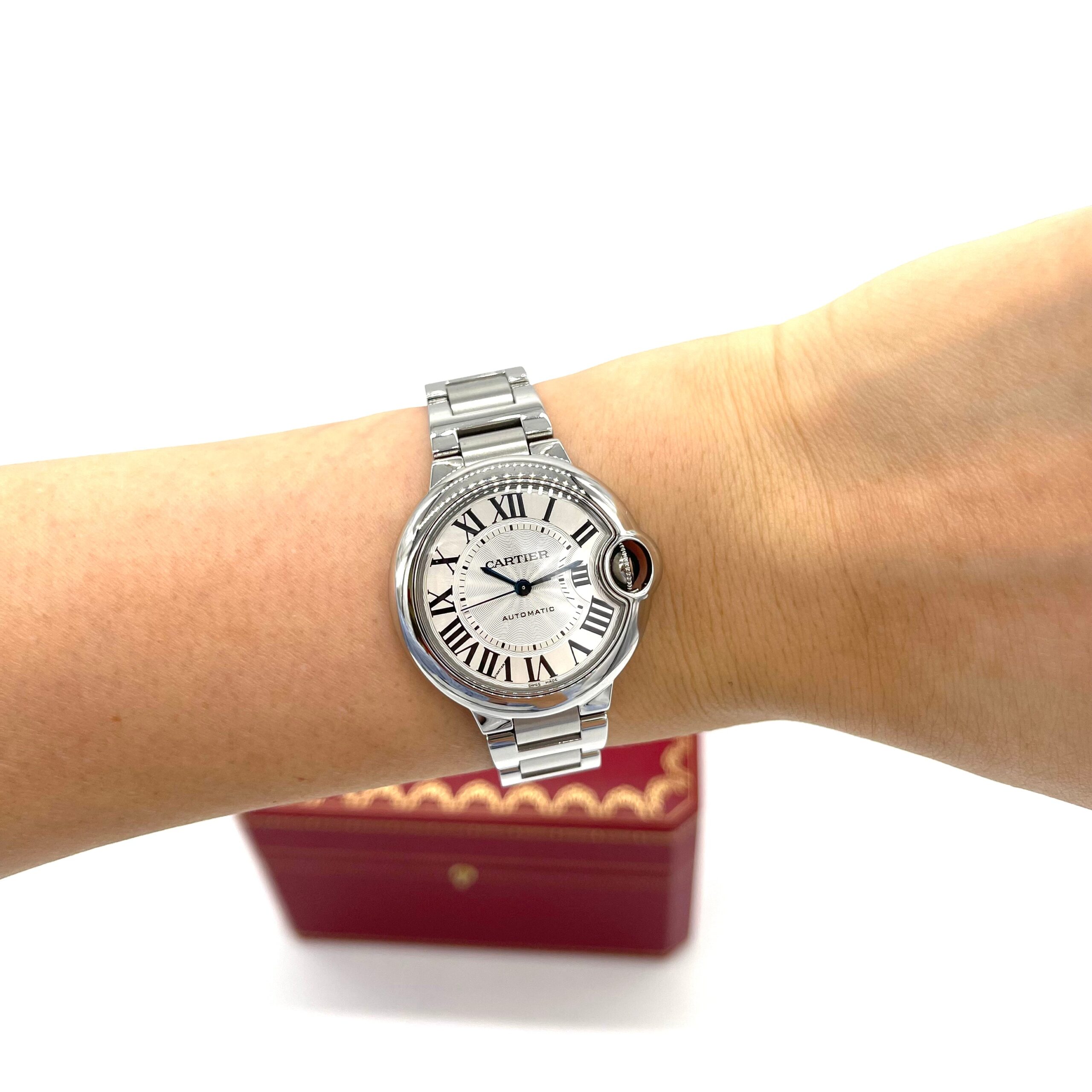 CARTIER BALLON BLEU DE CARTIER WATCH AUTOMATIC 33mm