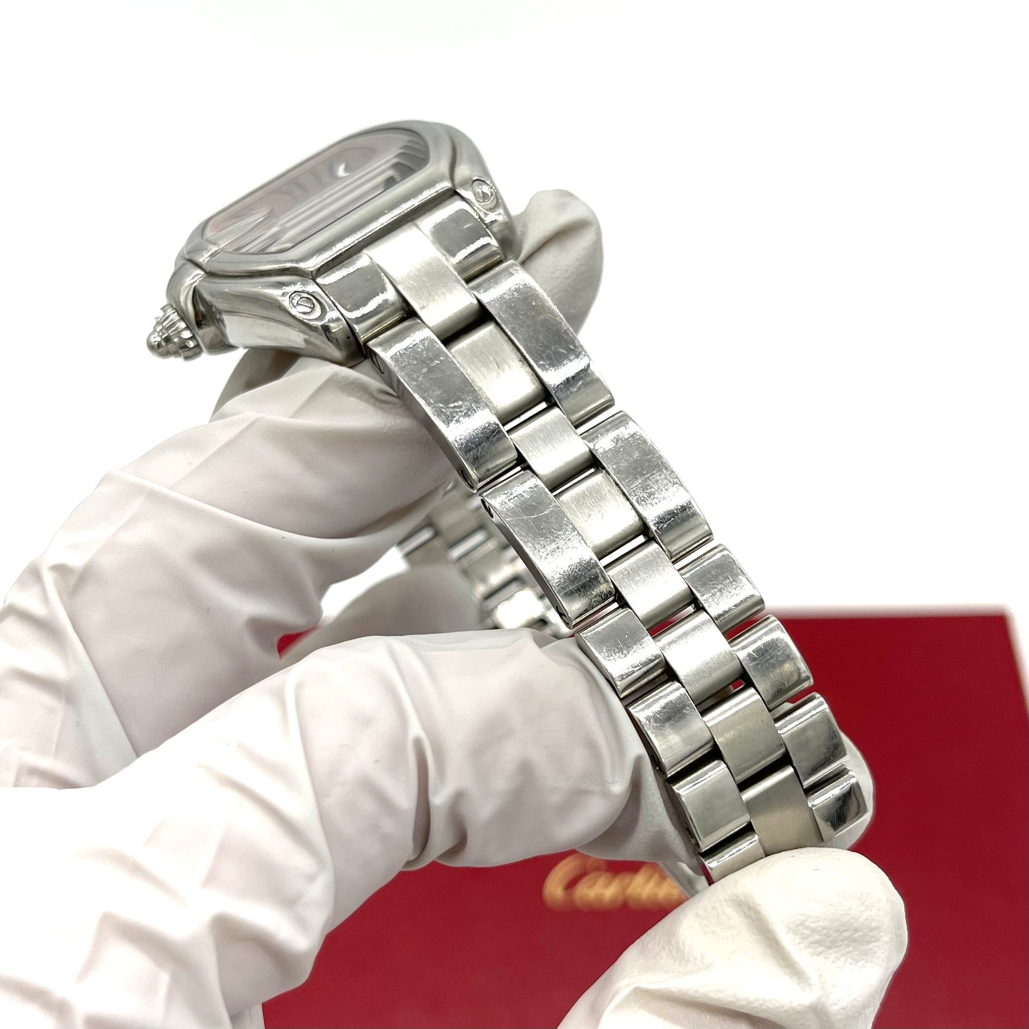 CARTIER Lady Roadster ref 2675 Pink Dial circa 2000