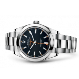Rolex Milgauss Automatik Stahl Herrenuhr Oyster Perpetual Ref. 116400 B&P 2010