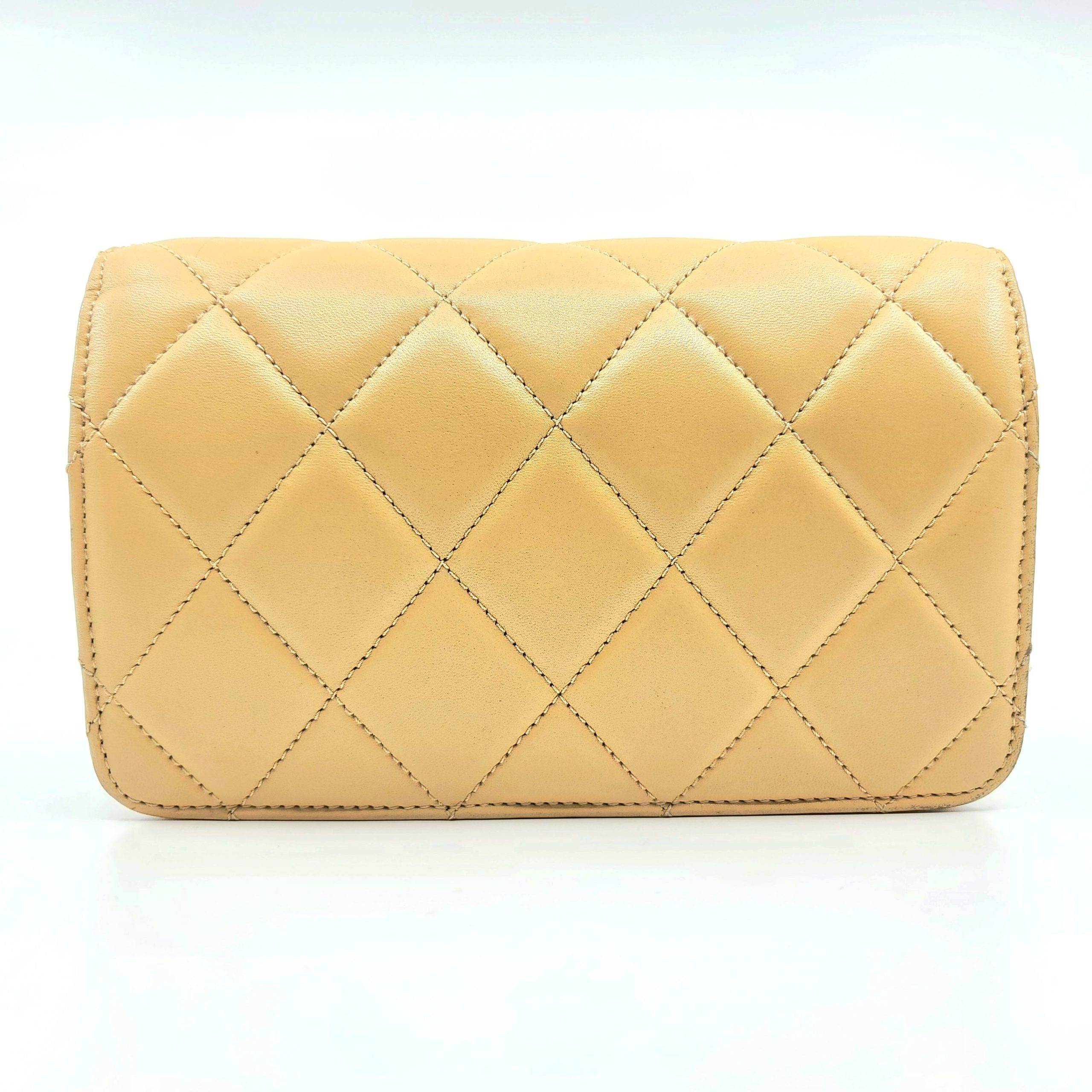 Chanel Golden Class Flap Bag Quilted Lambskin Medium