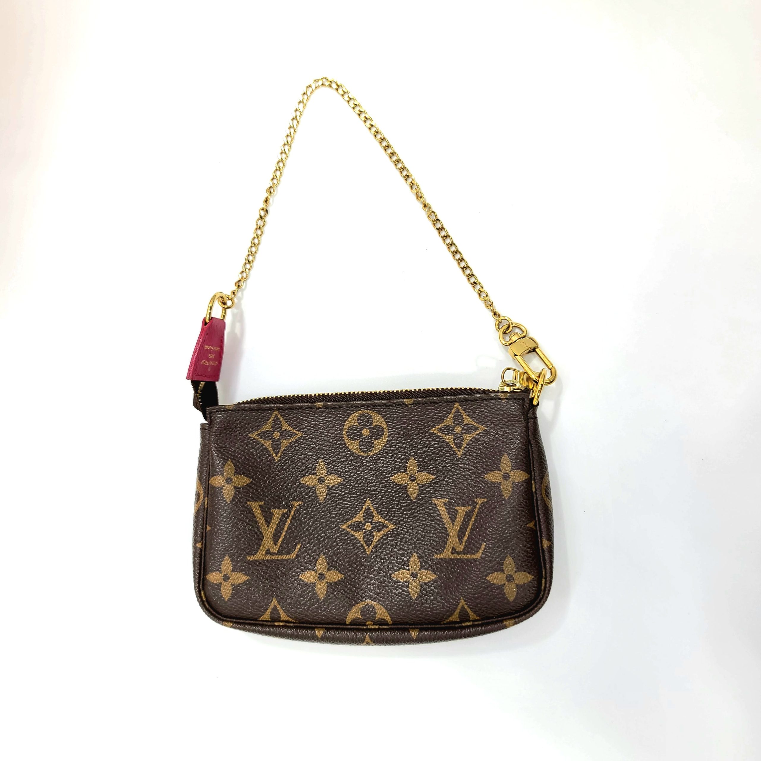 LOUIS VUITTON MINI MONOGRAM 2017 CHRISTMAS ANIMATION POCHETTE ACCESSOIRES