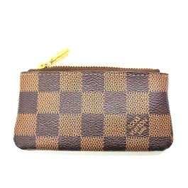 Louis Vuitton Damier Ebene Keychain Pochette ID Cardholder
