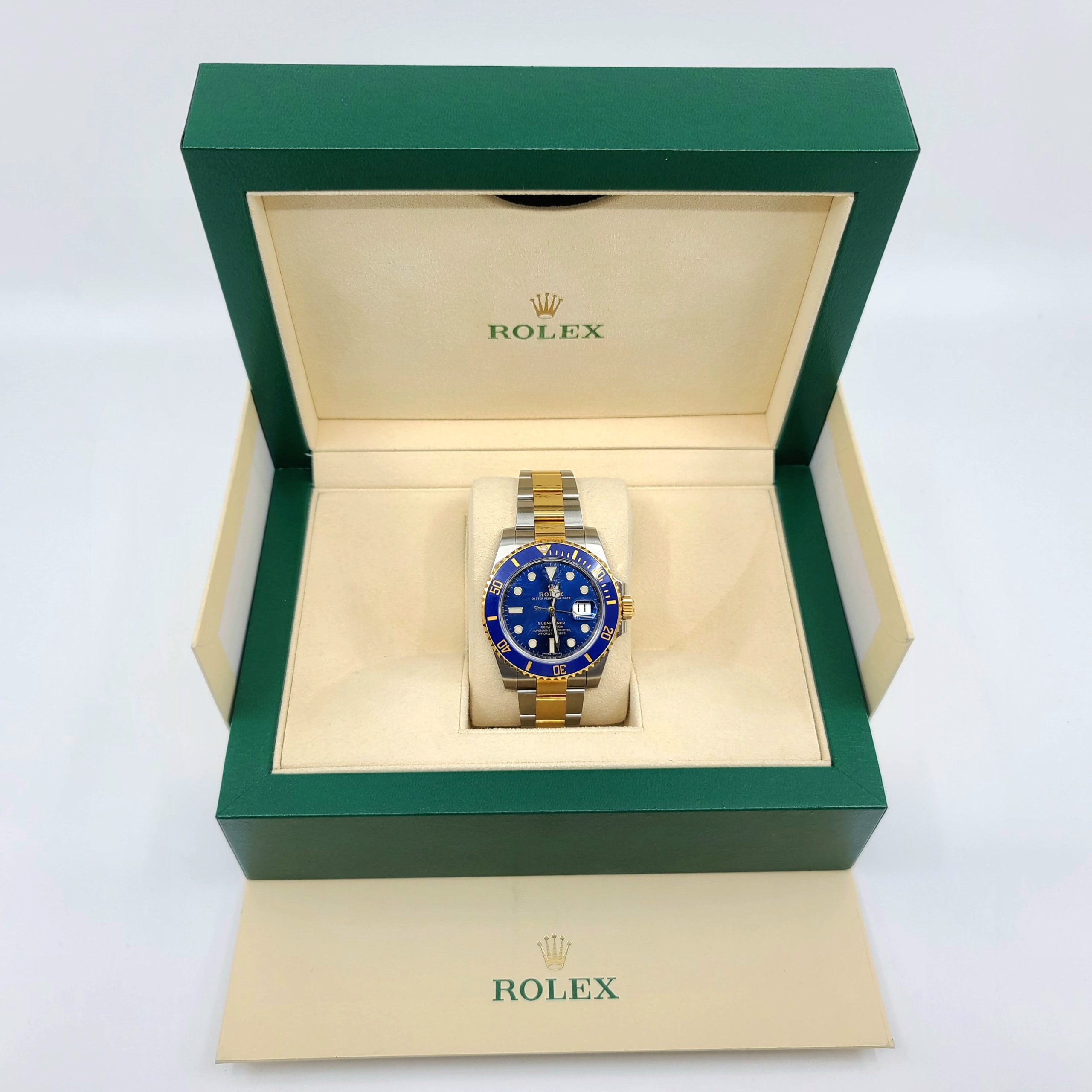 Rolex Oyster Perpetual Submariner Date 18K Yellow Gold & Stainless Steel Men’s Watch, Preowned- 116613LB Rolex