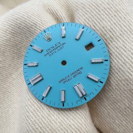 Rolex Oyster Perpetual Date Just Sky Blue Dial With Date 36mm