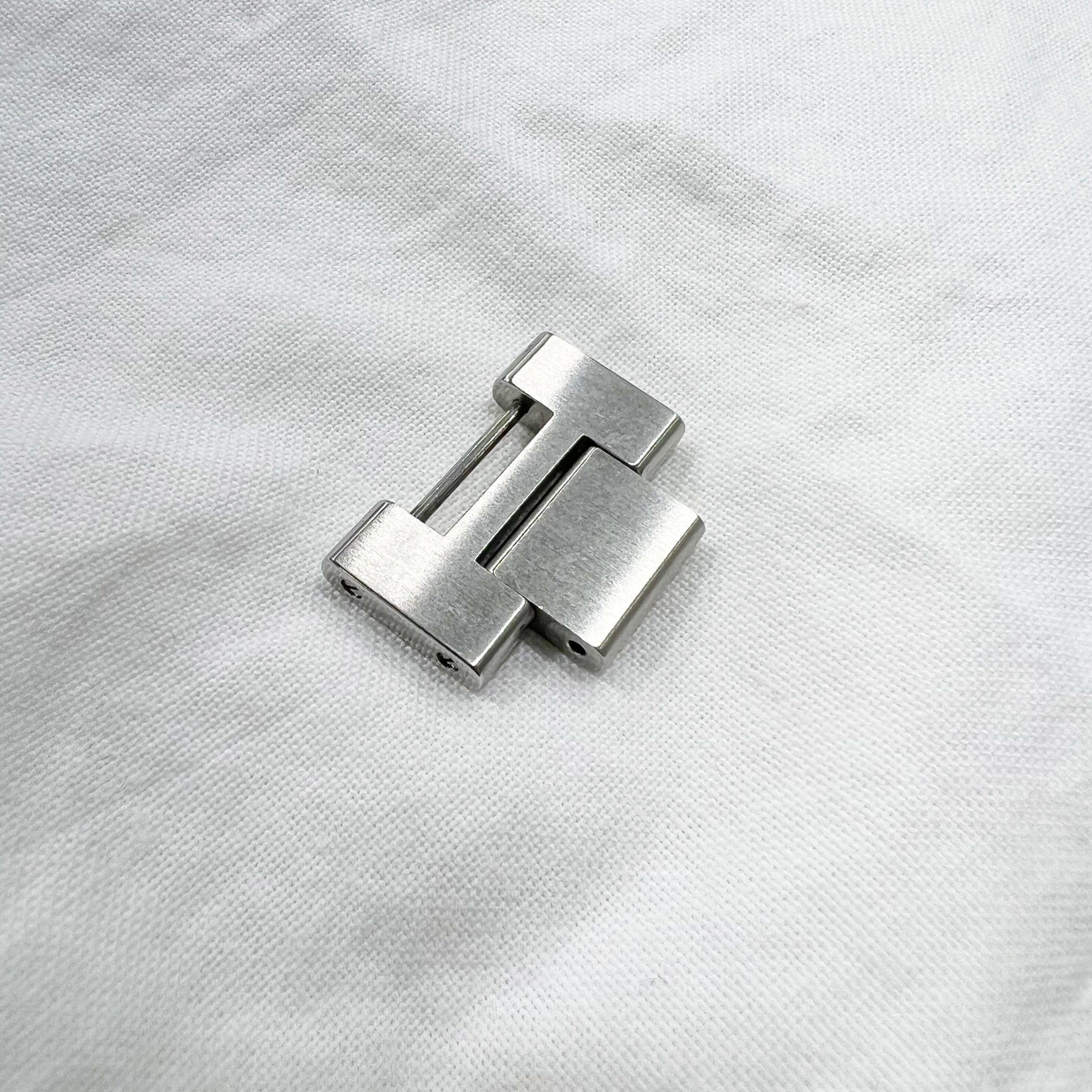 Cartier Ronde Solo Steel Watch Band Link Lug Width 22mm Mens