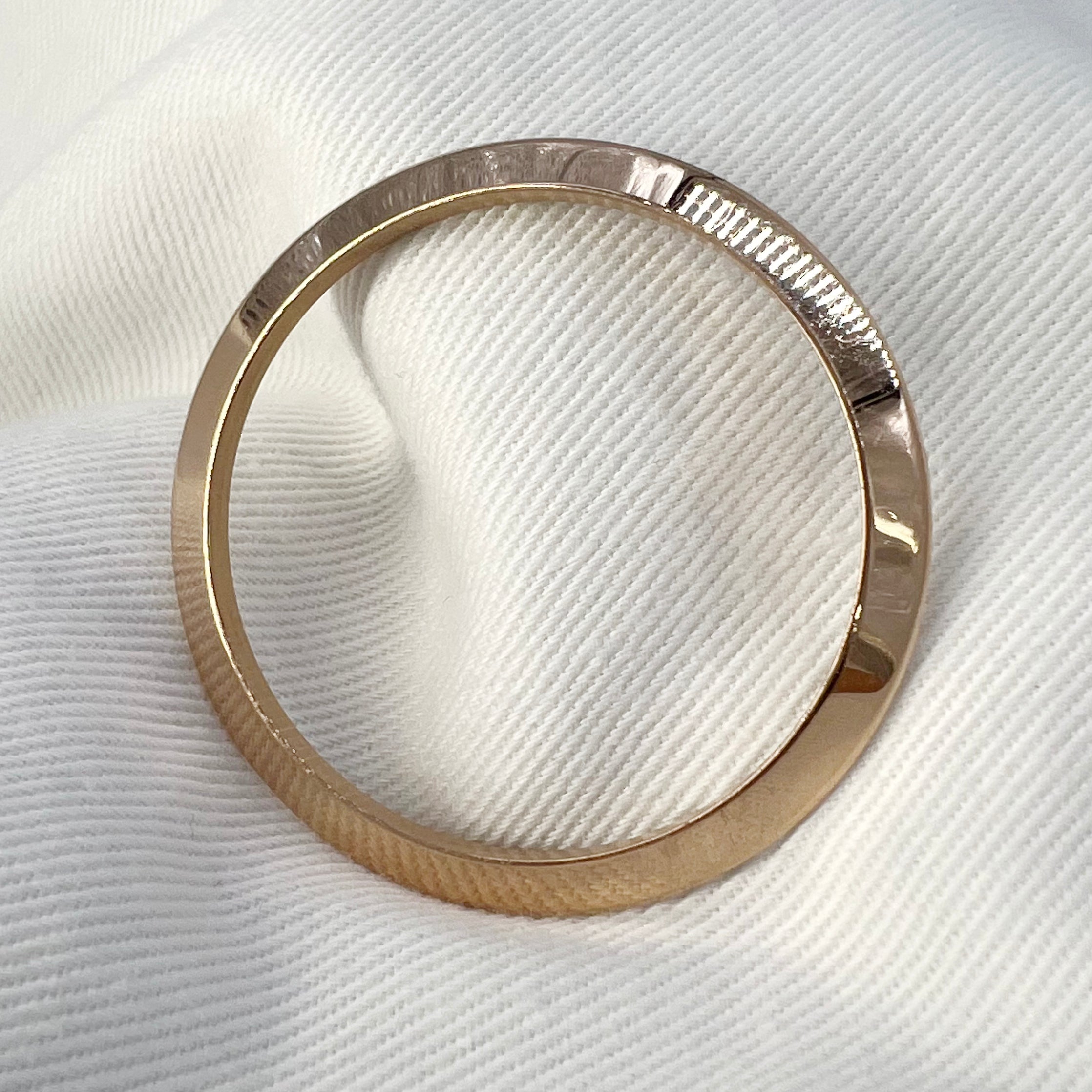 Original Rolex Date Just Bezel 41mm Gold, White Gold, Rose Gold Available