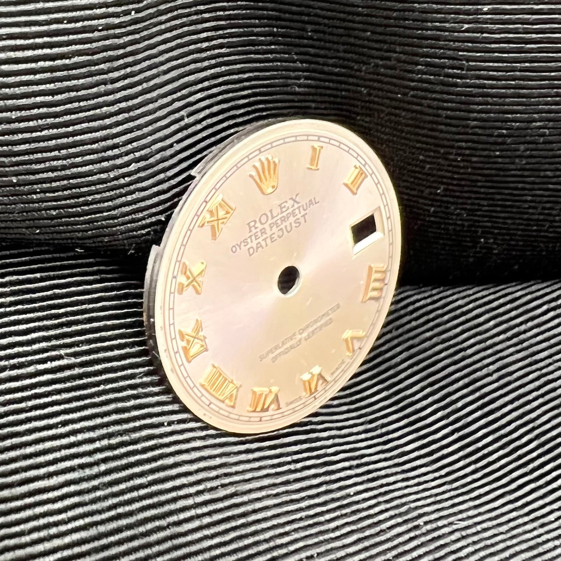 Guaranteed Authentic Rolex Oyster Perpetual Datejust With Date Superlative Chronometer Officially Certified Swiss Made Pink Dial 26mm