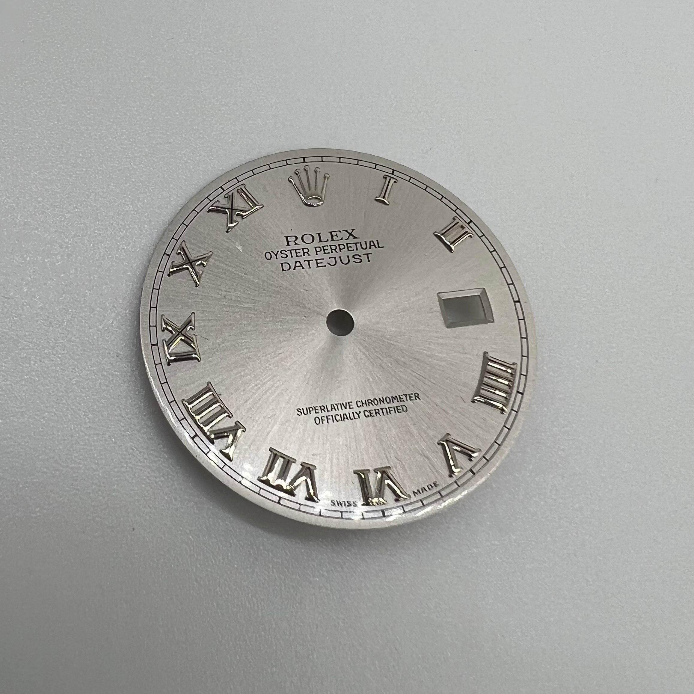 Guaranteed Authentic Rolex Oyster Perpetual Datejust  With Date Model 116234 Superlative Chronometer Officially Certified Swiss Made Silver Dial 36mm