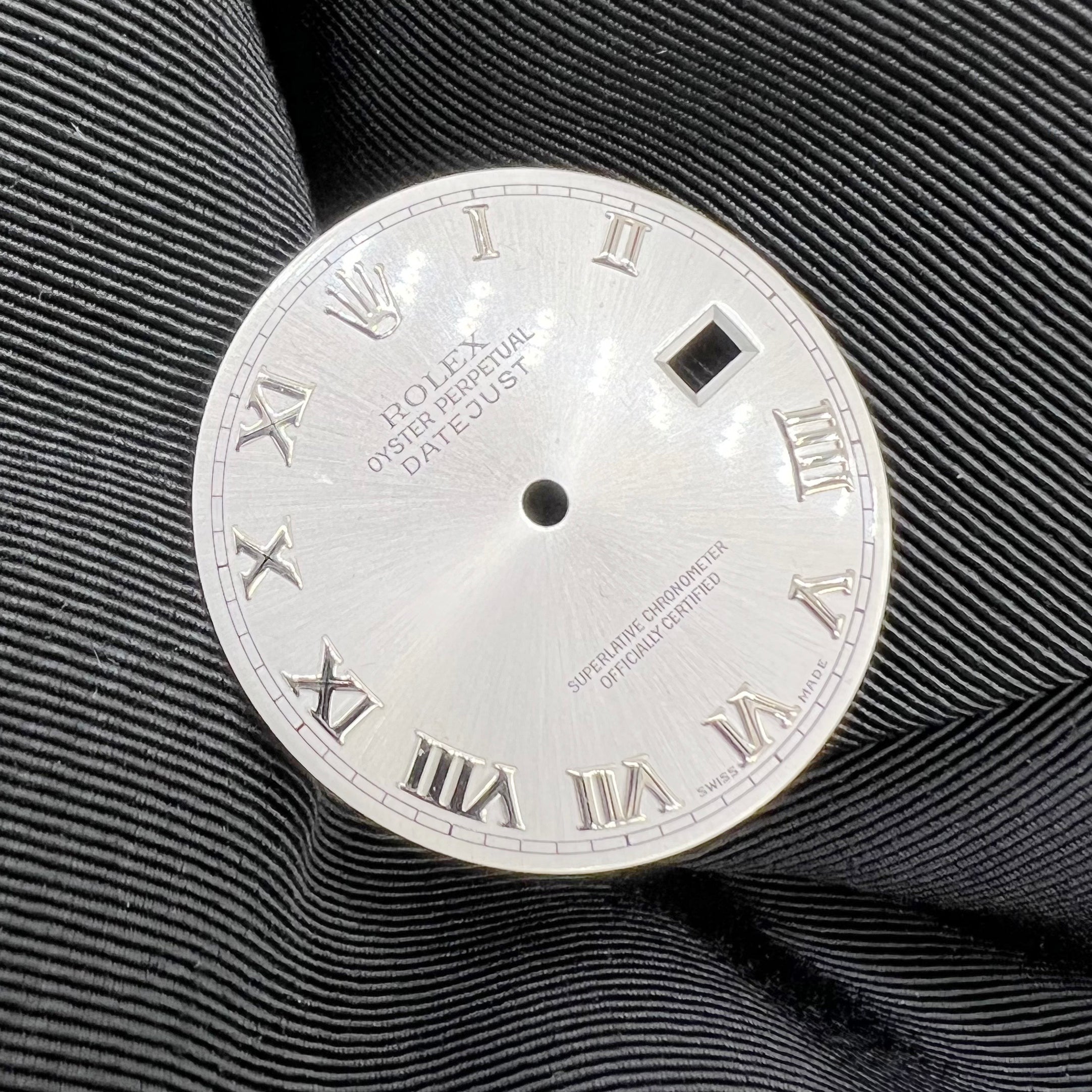 Guaranteed Authentic Rolex Oyster Perpetual Datejust  With Date Model 116234 Superlative Chronometer Officially Certified Swiss Made Silver Dial 36mm