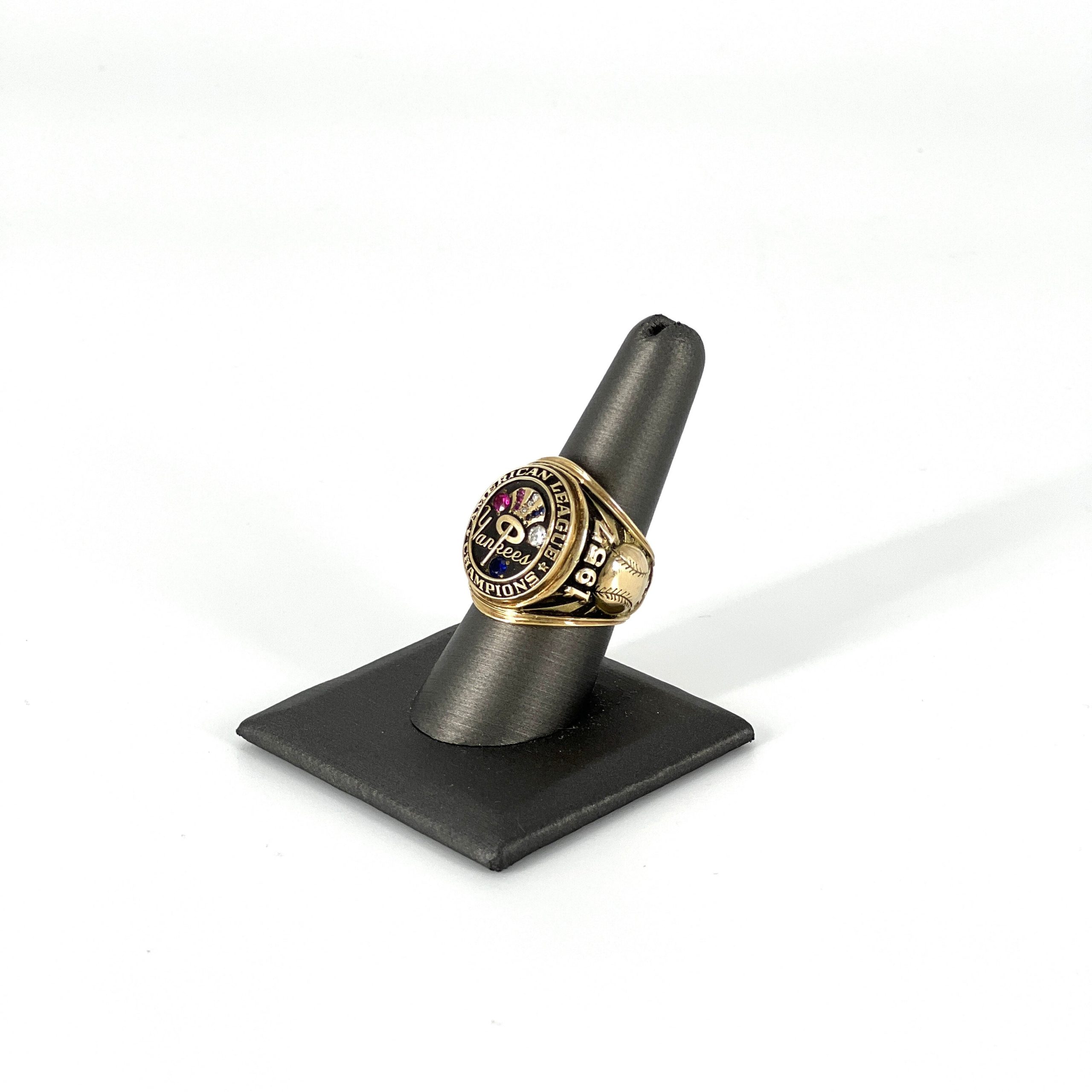 1957 Yankee American Championship Ring 10K Yellow Gold