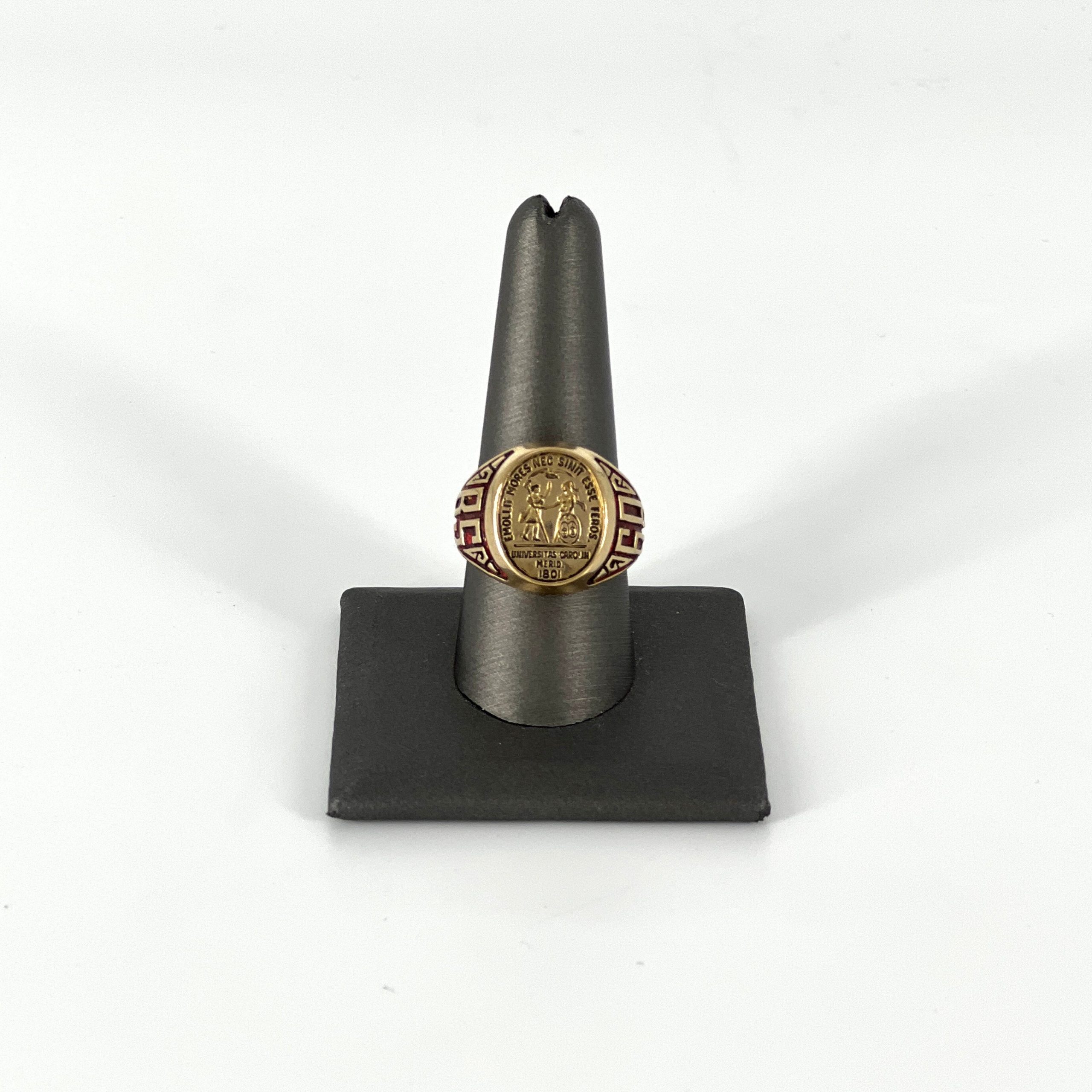 Traditional South Carolina / Carolin Merid Univ 1801 College Classic Ring Gold