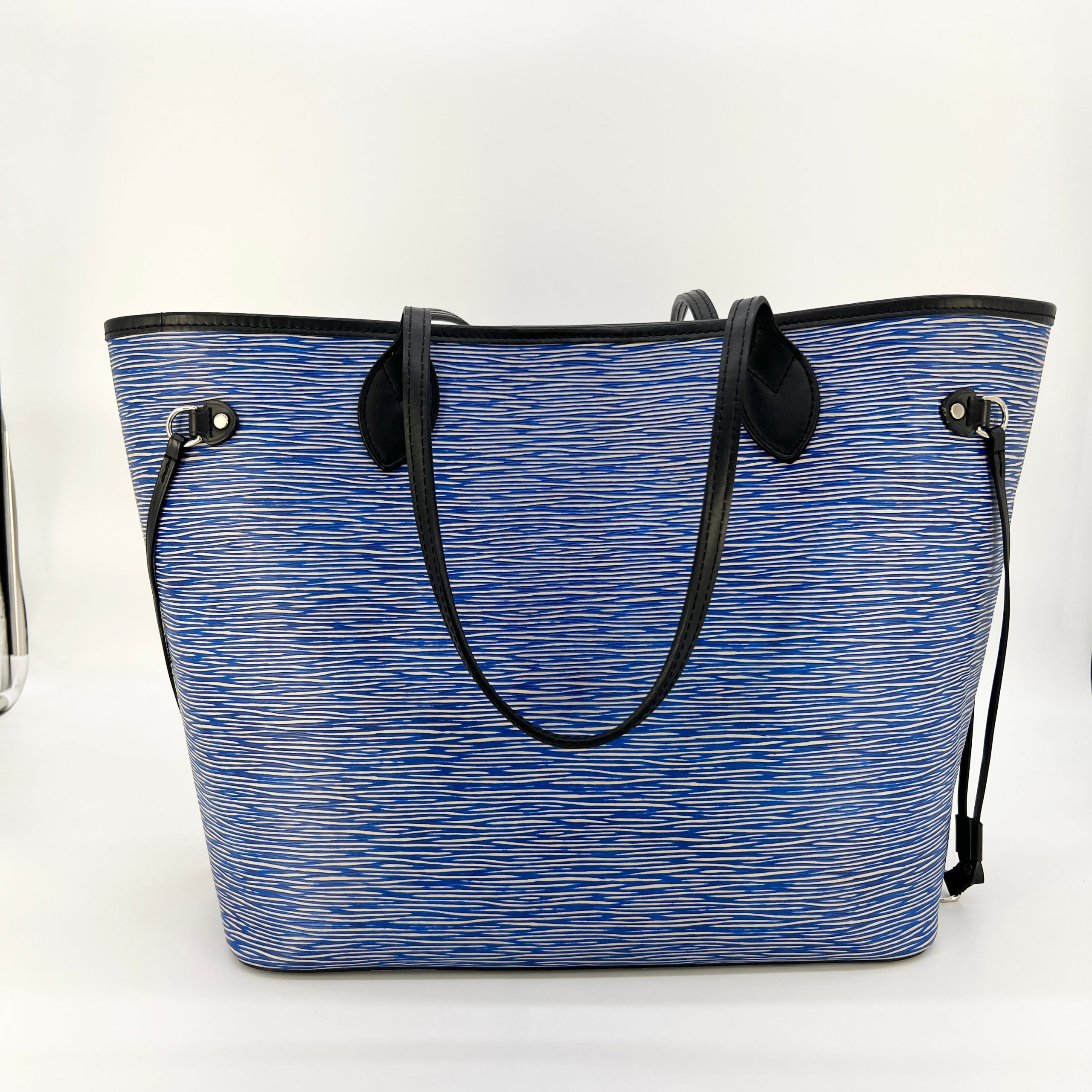 Louis Vuitton Epi Neverfull MM Denim Light [Guaranteed Authentic]