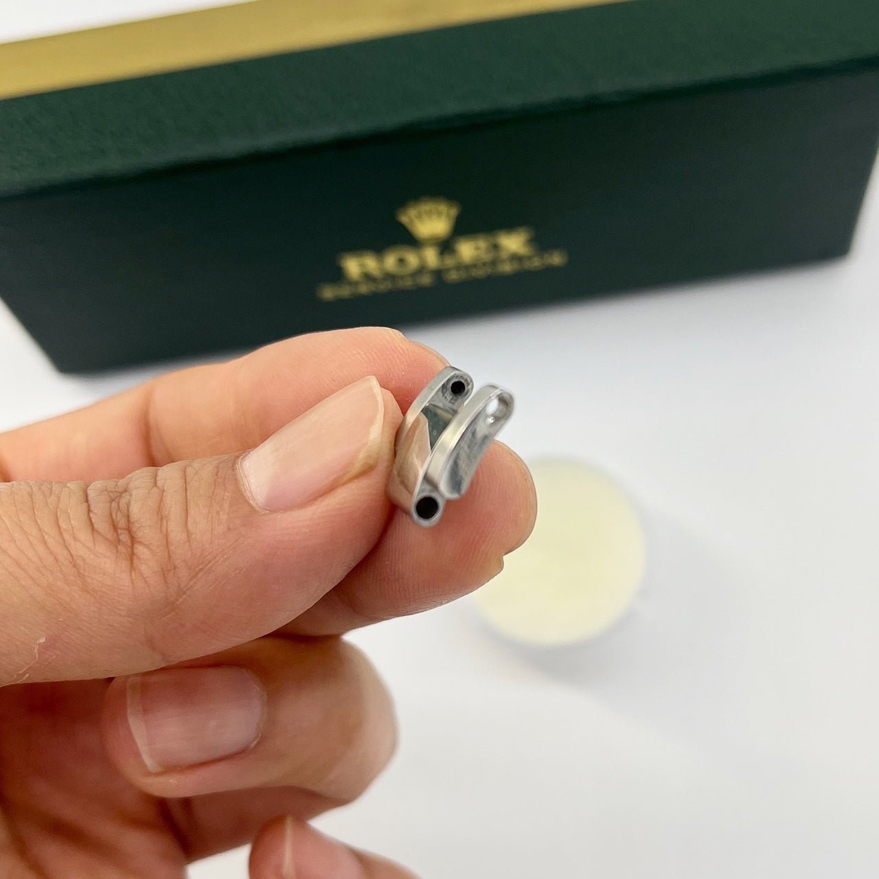 Guarantee Authentic New Rolex 18K Stainless steel 16mm Midsize Datejust/Oyster Perpetual/Explorer Oyster Bracelet Band Link