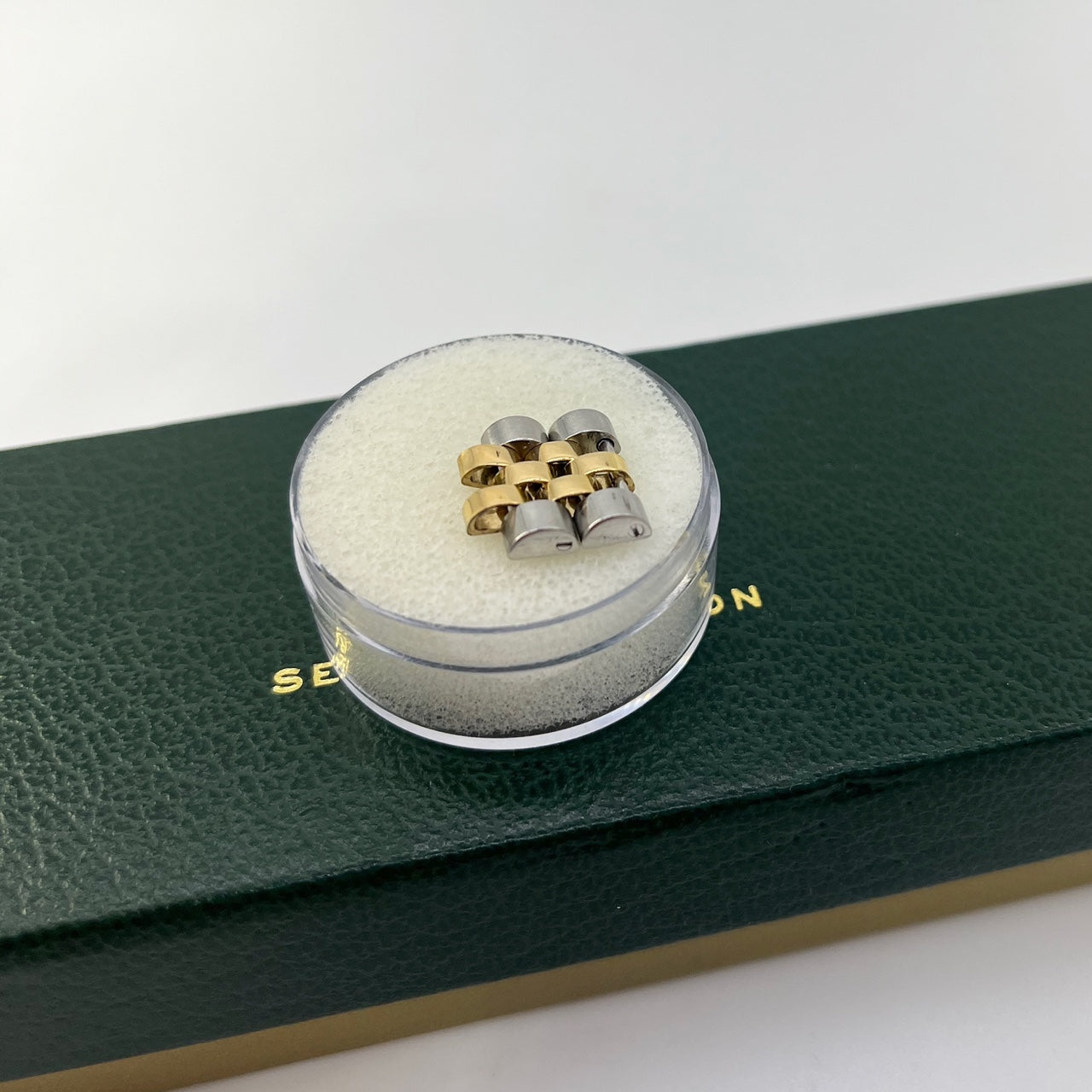 Guarantee Authentic New Rolex 18K Yellow Gold/Stainless steel 16mm Mid Datejust Jubilee Bracelet Band Link