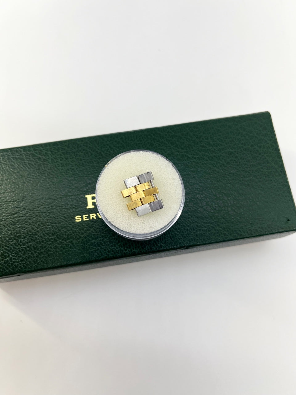 Guarantee Authentic New Rolex 18K Yellow Gold/Stainless steel 16mm Mid Datejust Jubilee Bracelet Band Link