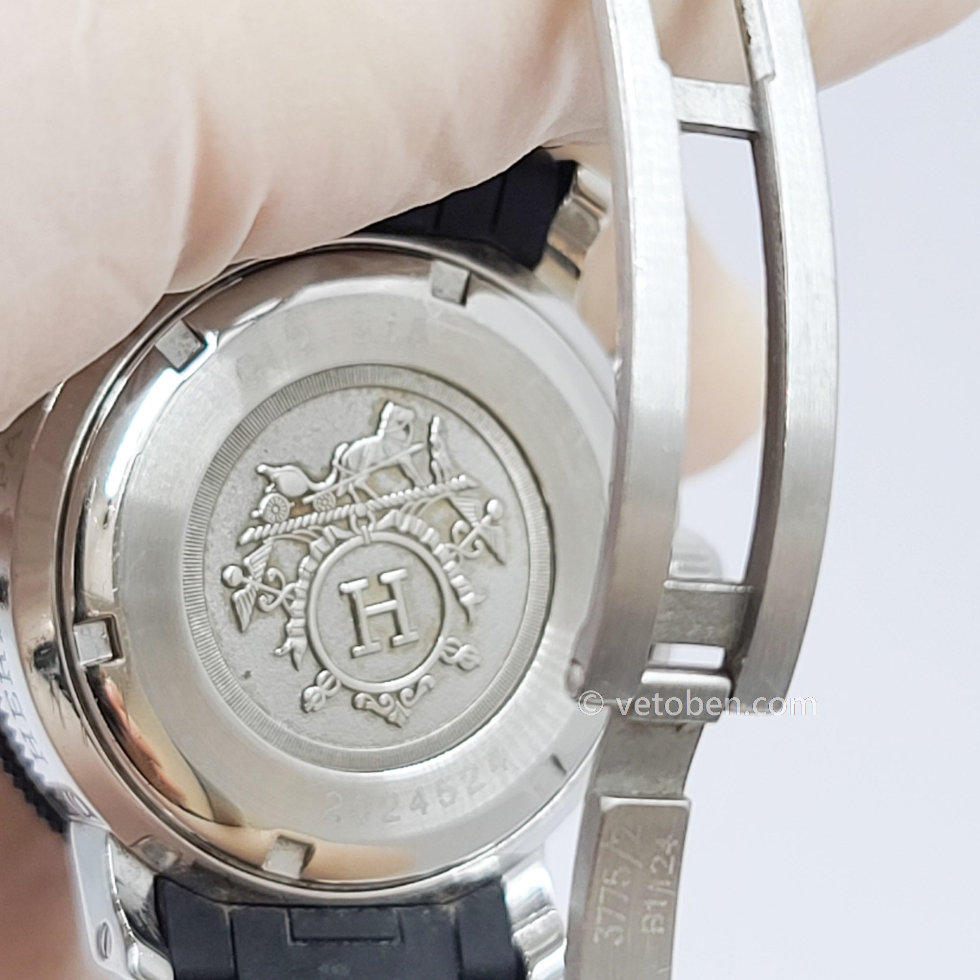 Authentic Hermes Clipper Diver Chronograph