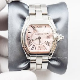 Cartier Roadster Stainless Steel Quartz 32mm Womens Watch
