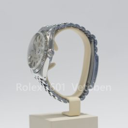 Vintage ROLEX Oyster Perpetual Datejust Stainless Steel Watch with Fluted Bezel & Jubilee Bracelet 1601