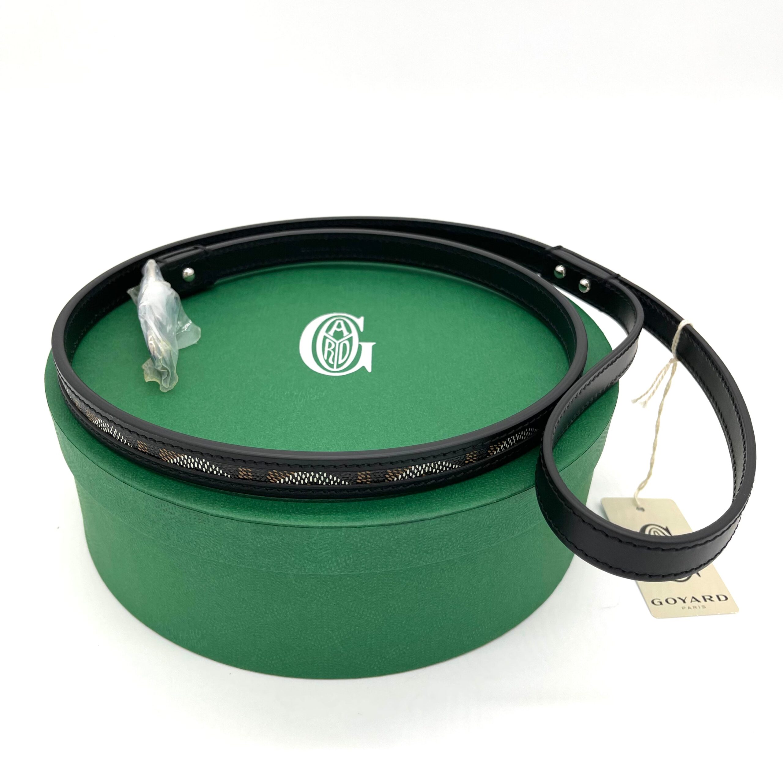 2022 Brand New Goyard Black Dog Leash