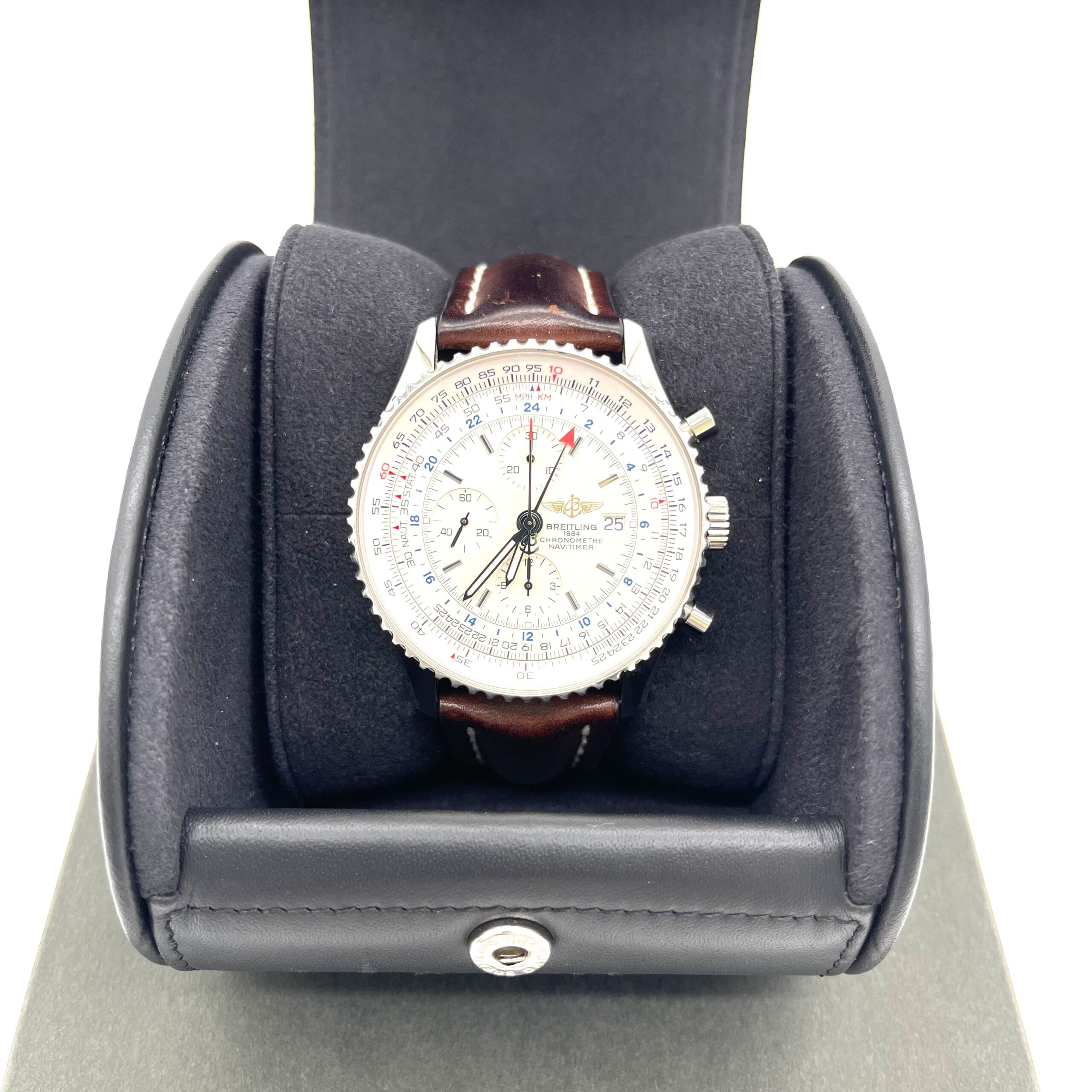 Breitling Navitimer World GMT Mens Watch