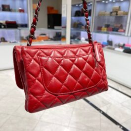 Chanel Paris-Salzburg Zip Multi Flap Bag Quilted Lambskin Mini 2015-2016