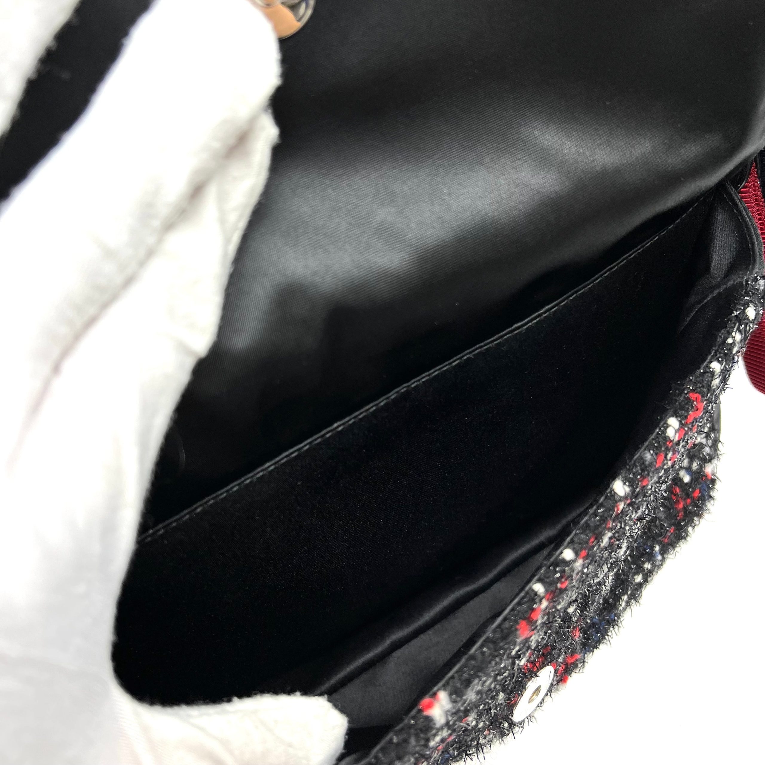 CHANEL Astronaut Essentials Backpack Quilted Nylon with Tweed Medium