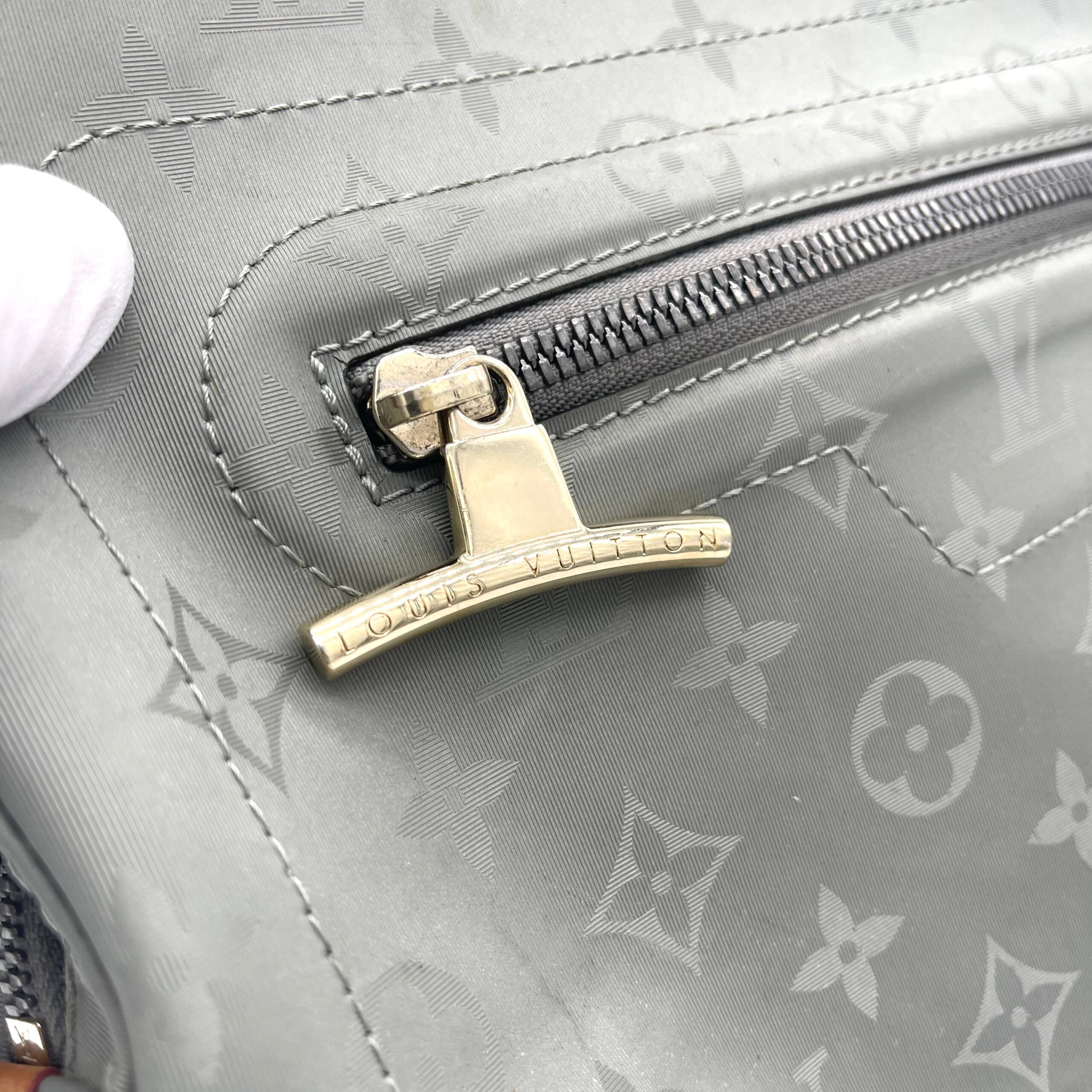 Louis Vuitton Monogram Titanium Backpack PM Rucksack