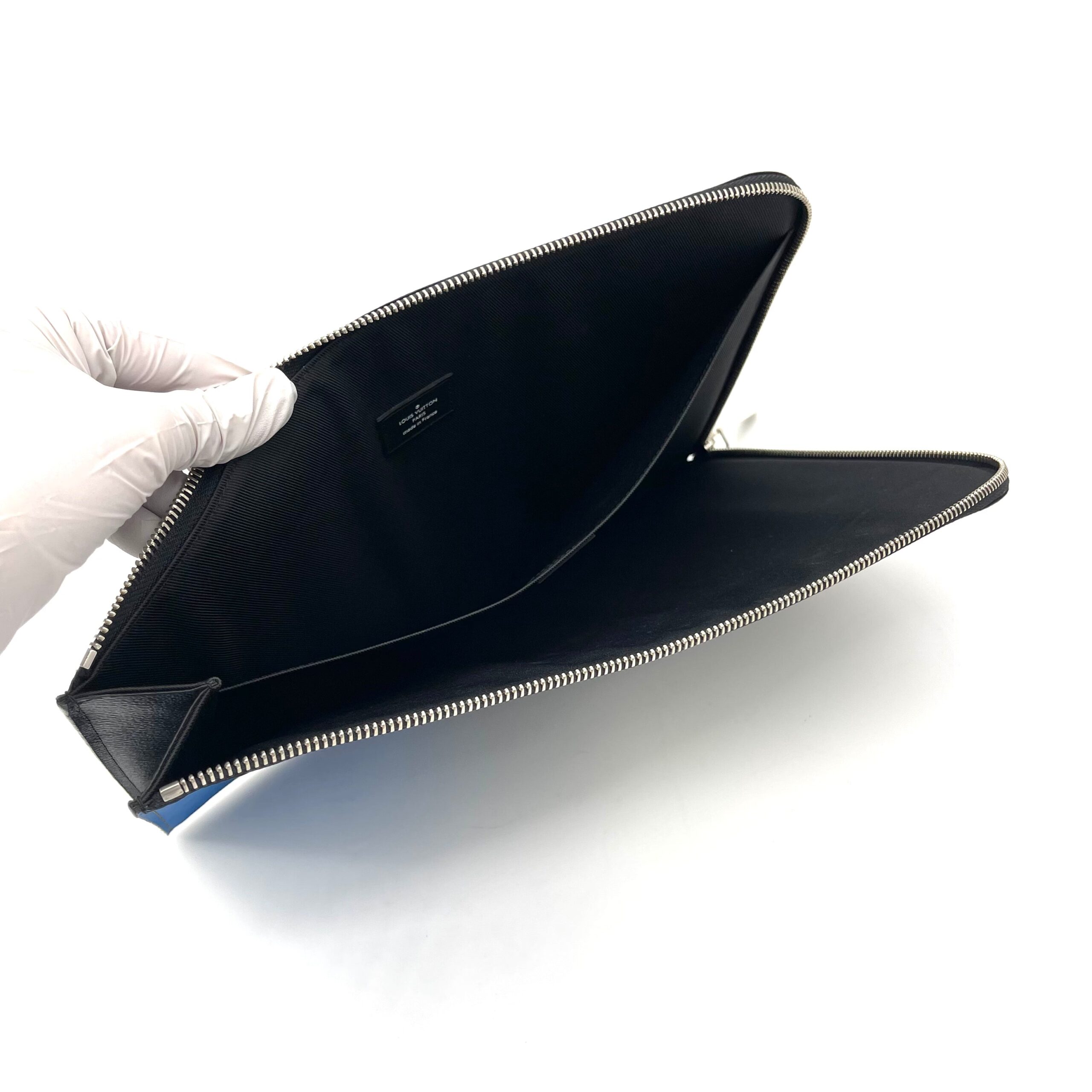 LOUIS VUITTON Damier Cobalt America's Cup Regatta Poche Documents Portfolio Case