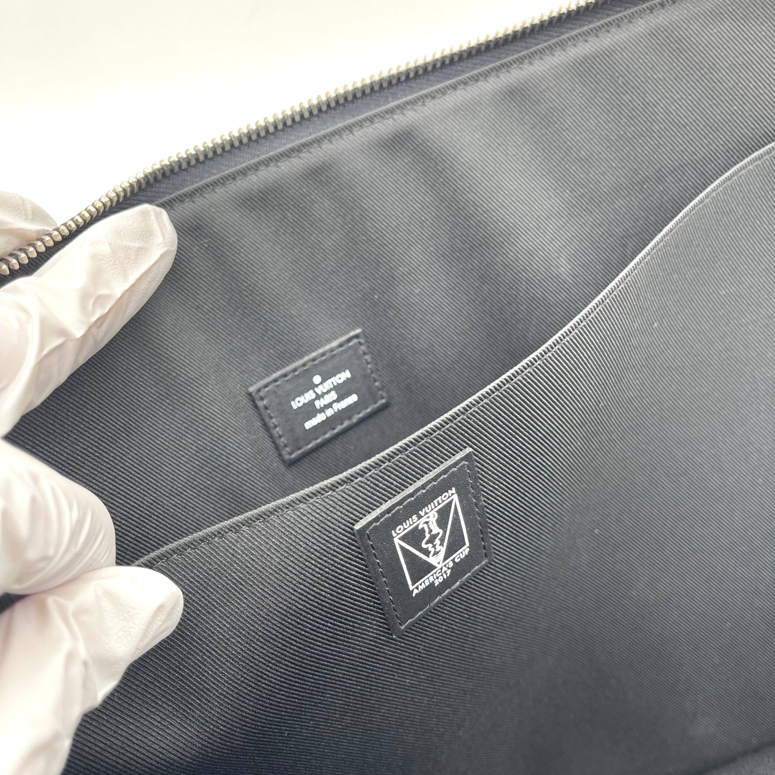 LOUIS VUITTON Damier Cobalt America's Cup Regatta Poche Documents Portfolio Case