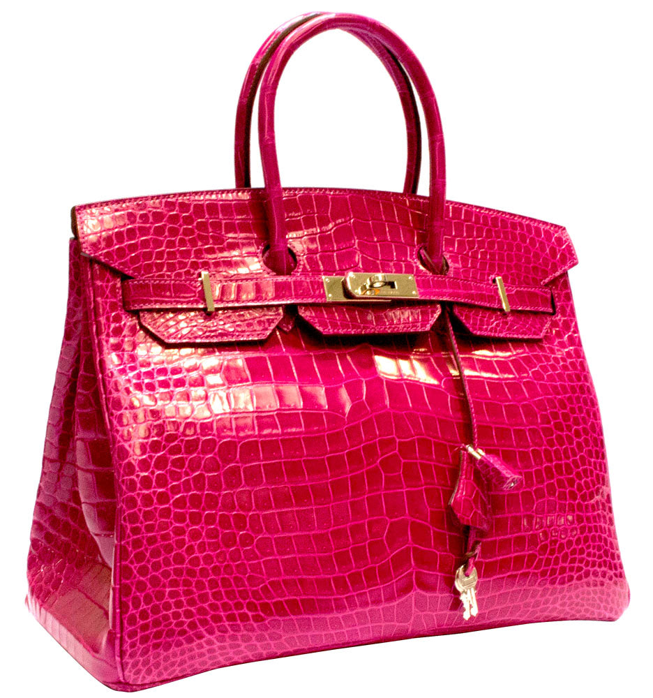 Hermes Birkin Bag 35cm Scheherazade Porosus Crocodile Silver Hardware