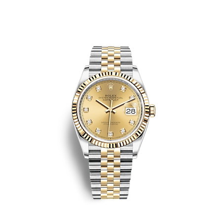 ROLEX Datejust Stainless steel and 18k Yellow Gold 36mm